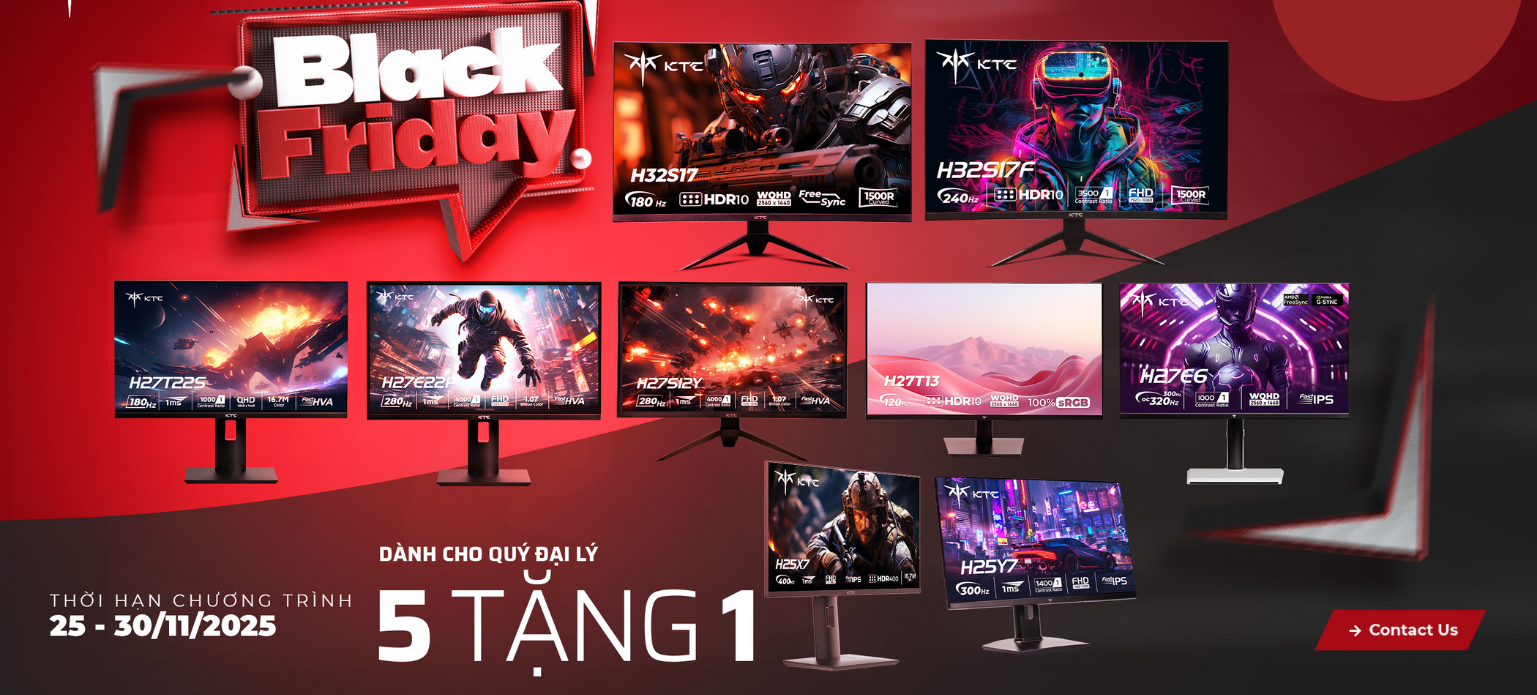 BLACK FRIDAY CÙNG KTC – MUA 1 TẶNG 1 CỰC HẤP DẪN