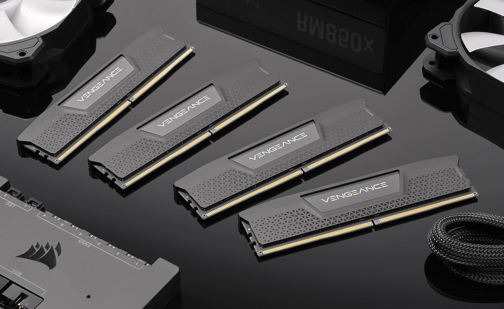 RAM DDR5 CỦA CORSAIR NHANH HƠN, HÀO NHOÁNG HƠN VÀ DỄ ĐIỀU KHIỂN HƠN 