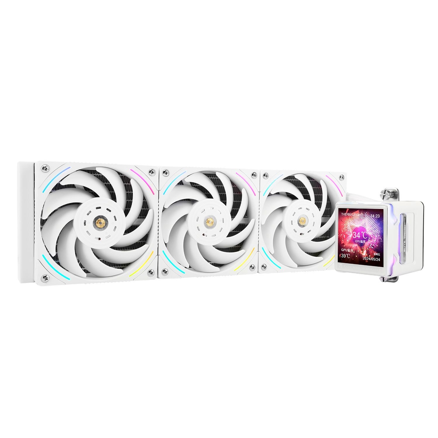 TẢN NHIỆT NƯỚC AIO THERMALRIGHT ELITE VISION 360 ARGB WHITE (360MM / 3 FAN)
