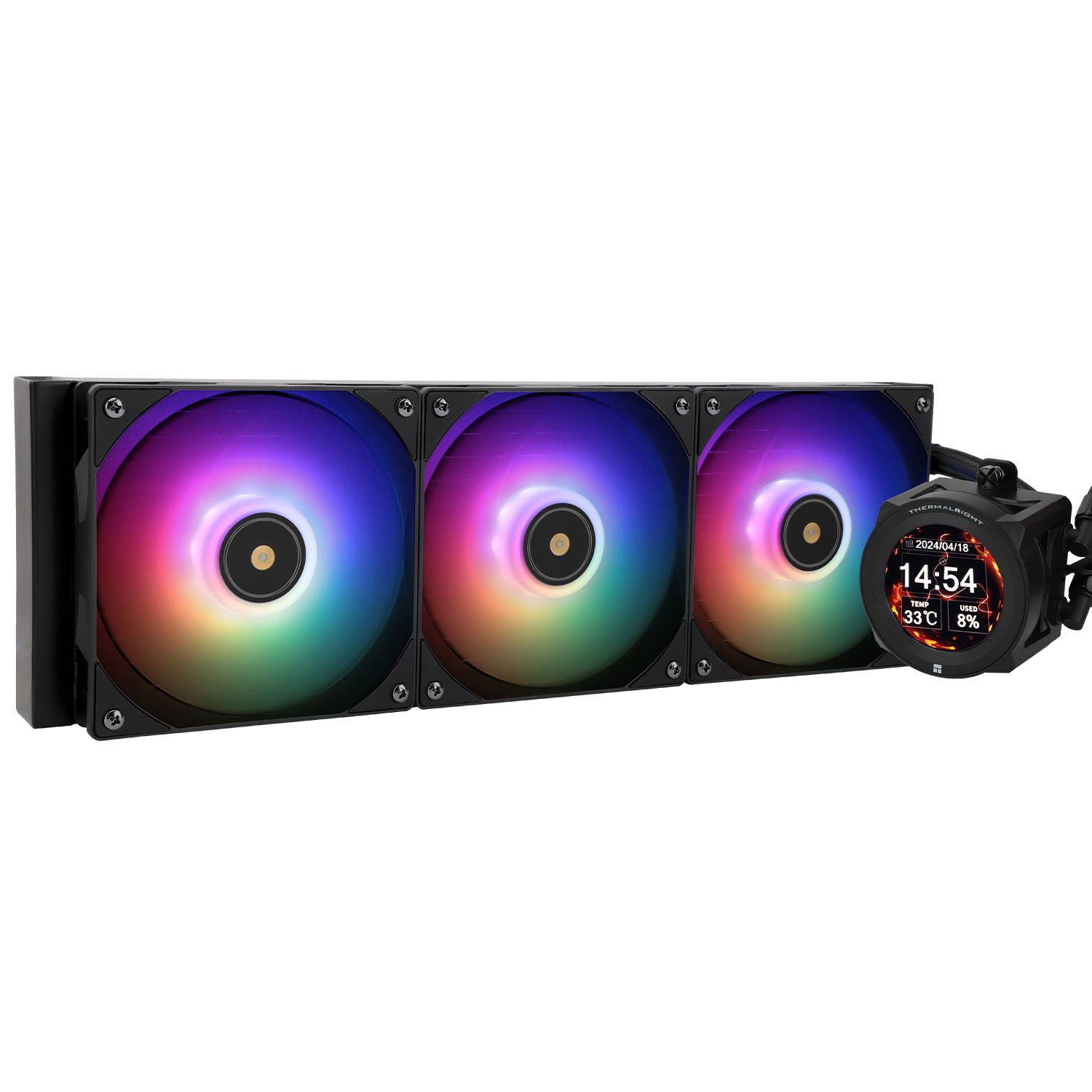 TẢN NHIỆT NƯỚC AIO THERMALRIGHT CORE VISION 360 ARGB (360MM / 3 FAN)