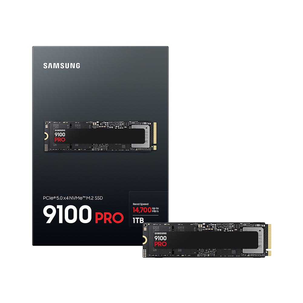 SSD SAMSUNG 9100 PRO 2TB (PCIE GEN5 X4 NVME / 14800 MB/S)