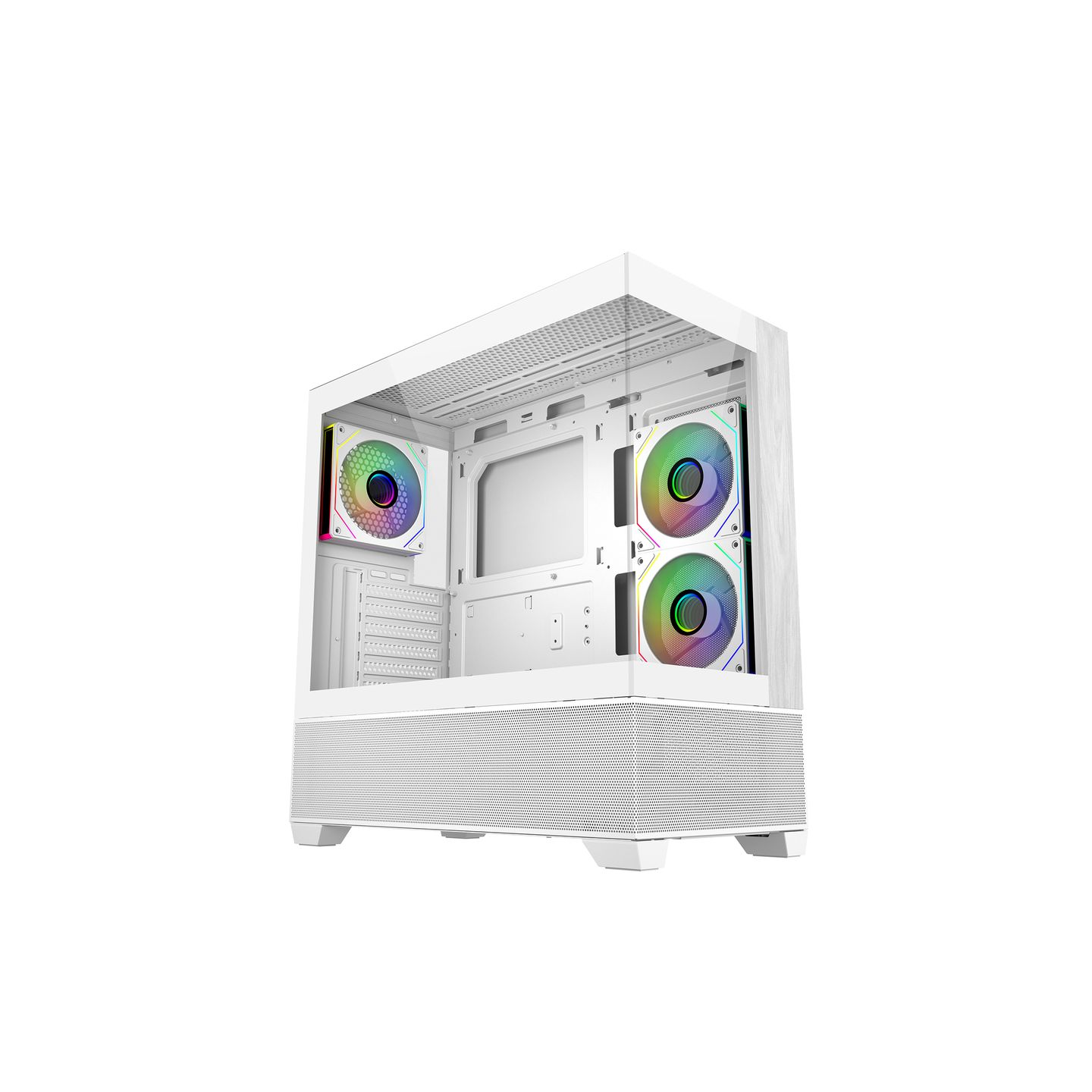 CASE COOLER MASTER ELITE 690 WOOD WHITE (MID TOWER / ATX)