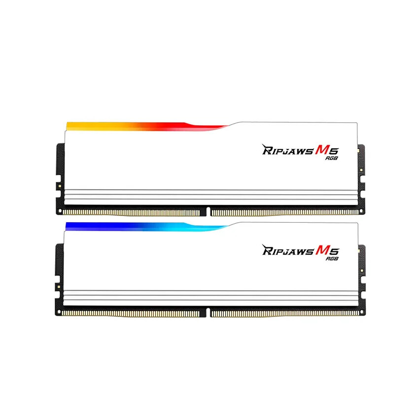 RAM G.SKILL RIPJAWS M5 RGB 16GB (1X16GB / 5200MHZ / DDR5/ WHITE)
