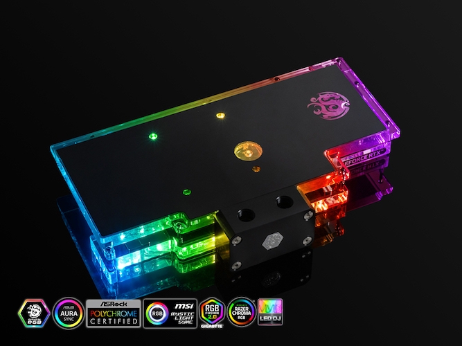 Bitspower X-TEND Backplate for ASUS ROG Strix GeForce RTX 3090 VGA Water Block