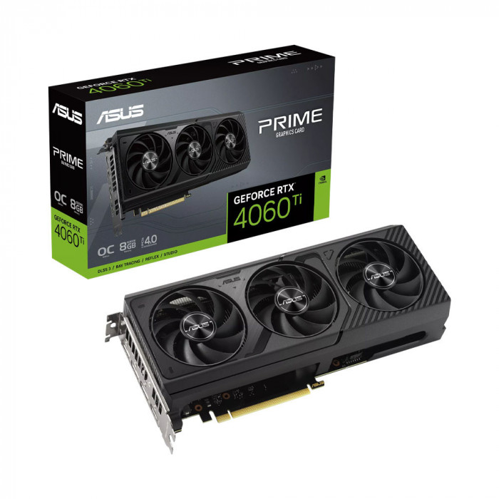 VGA Asus Prime GeForce RTX 4060 Ti 8GB GDDR6 OC