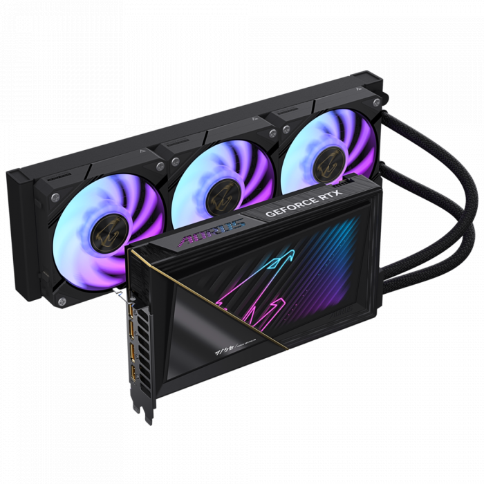 VGA GIGABYTE AORUS GeForce RTX™ 5090 XTREME WATERFORCE 32G