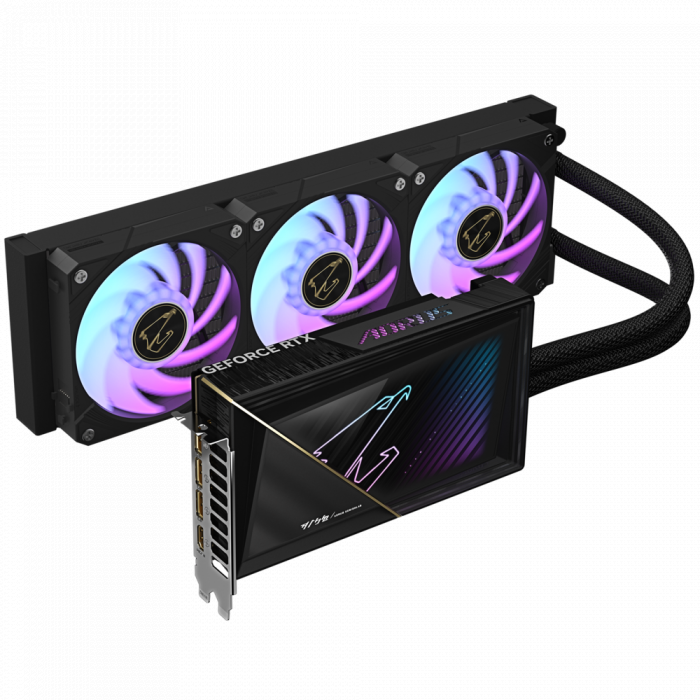 VGA GIGABYTE AORUS GeForce RTX™ 5080 XTREME WATERFORCE 16G