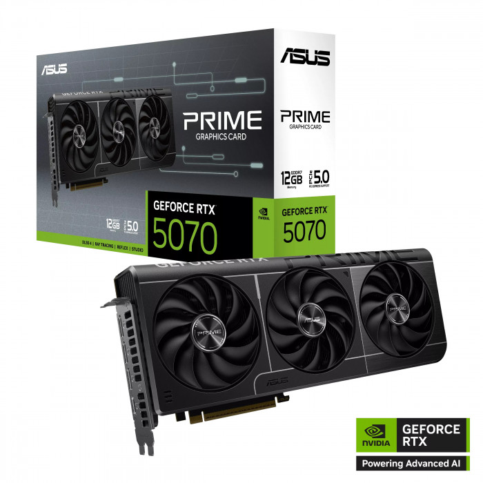 VGA ASUS PRIME GeForce RTX™ 5070 12GB GDDR7
