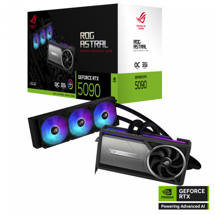 VGA ASUS ROG Astral LC GeForce RTX™ 5090 32GB GDDR7 OC Edition