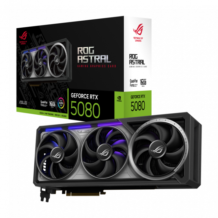 VGA ASUS ROG Astral GeForce RTX™ 5080 16GB GDDR7