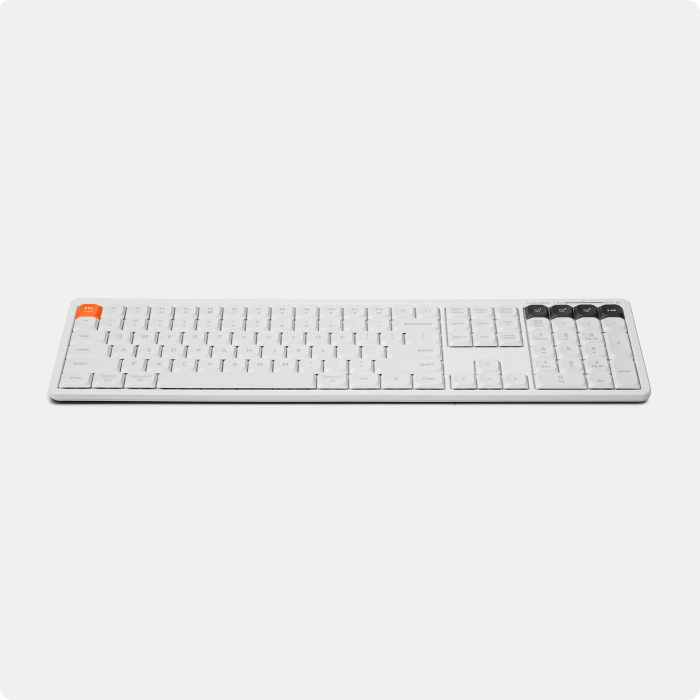 Bàn phím không dây HyperWork SilentKey | TS01 White