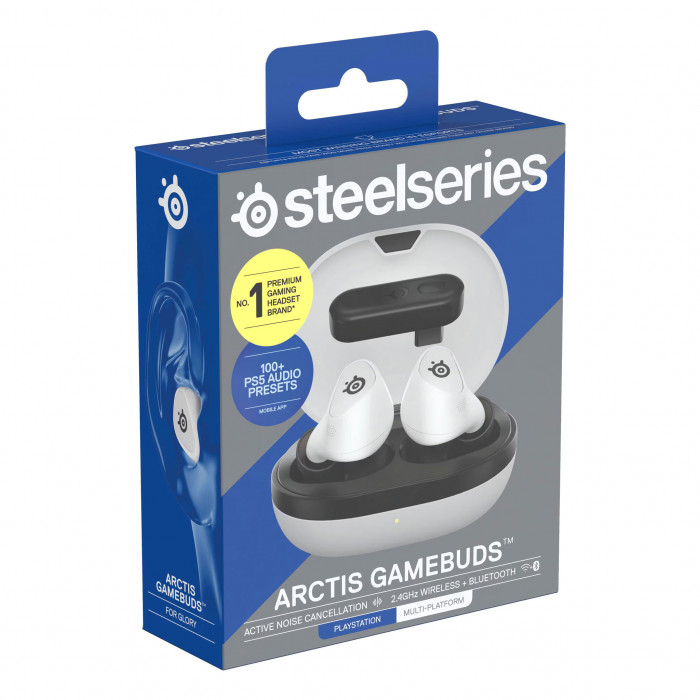 Tai nghe Steelseries Arctis Gamebuds For Playstation White