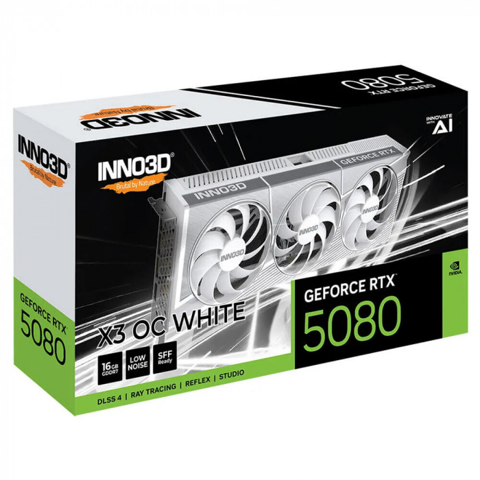 VGA INNO3D GeForce RTX™ 5080 X3 OC WHITE