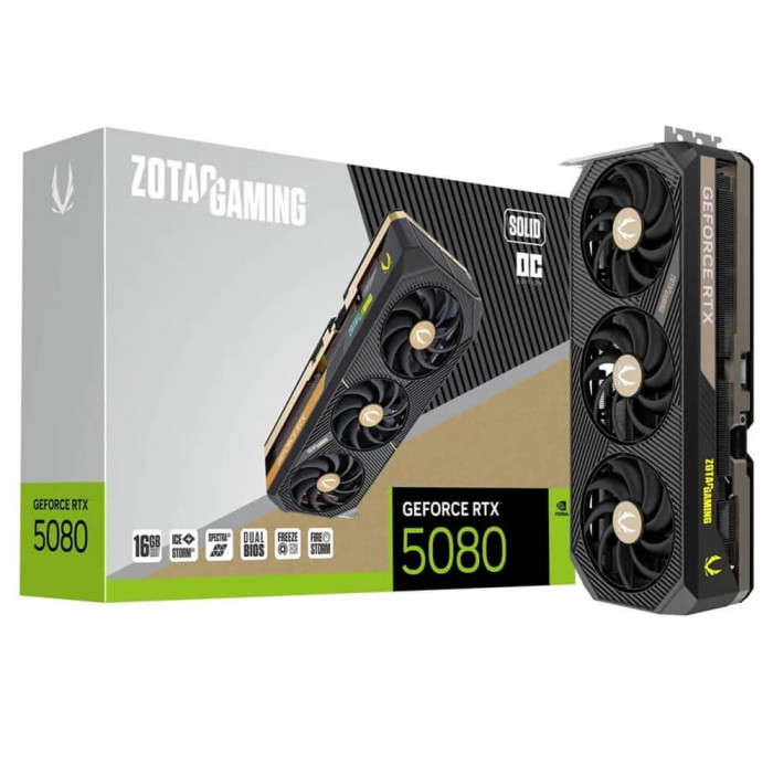 VGA ZOTAC GAMING GeForce RTX 5080 SOLID OC