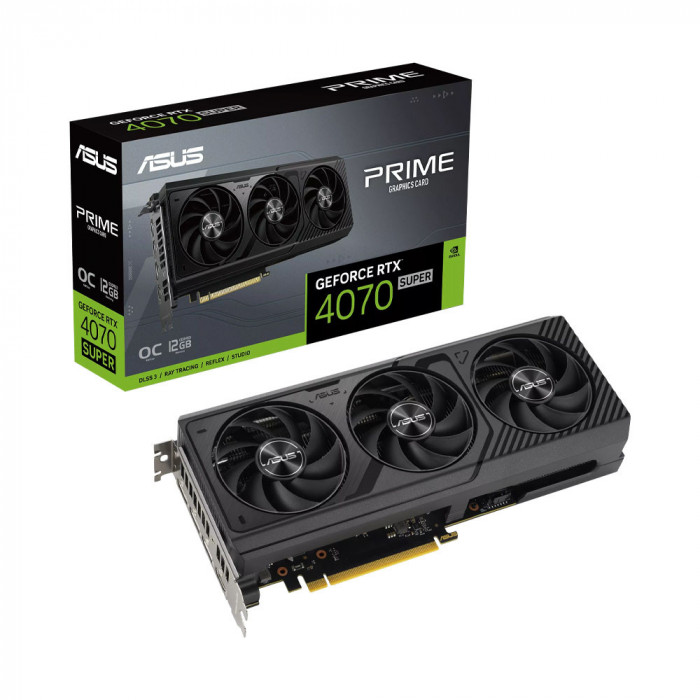 VGA ASUS Prime GeForce RTX™ 4070 Super 12GB GDDR6X OC