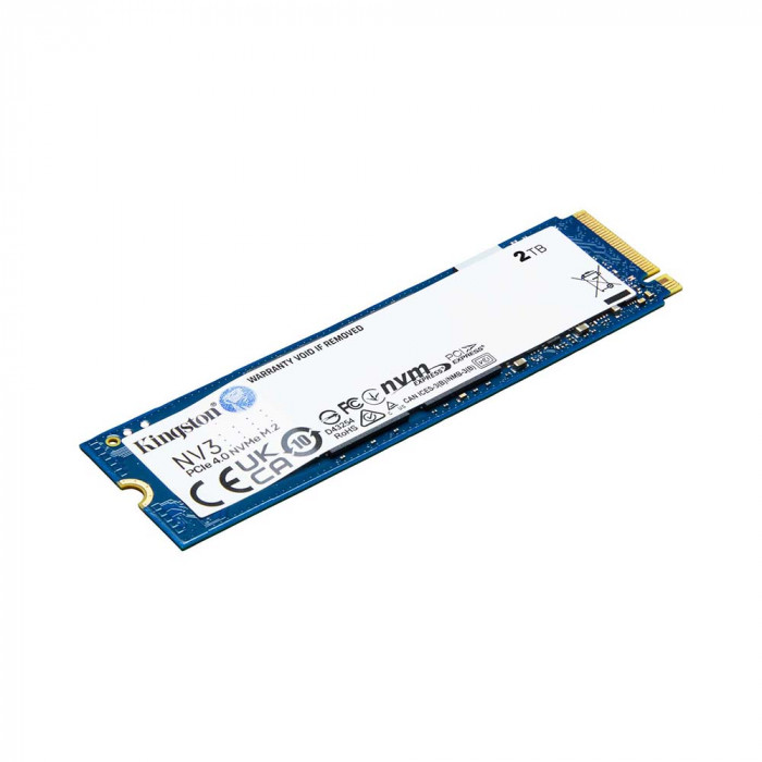 SSD Kingston NV3 2TB M.2 PCIe Gen4 x4 NVMe