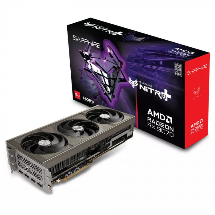 VGA SAPPHIRE NITRO+ AMD Radeon™ RX 9070 16GB GDDR6