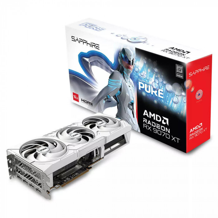 VGA SAPPHIRE PURE AMD Radeon™ RX 9070 XT 16GB GDDR6