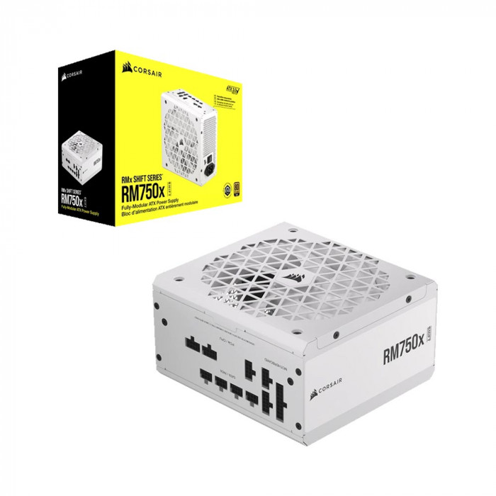 PSU Corsair RM750x Shift 750W White (Full-Modular / ATX12V V3.1)