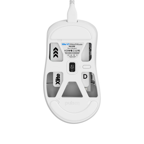 Chuột Pulsar có dây Xlite Wired Medium White