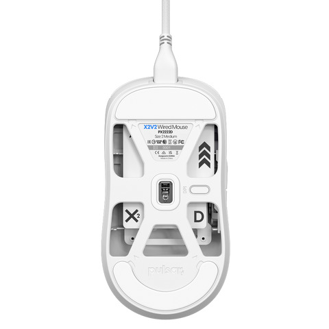 Chuột Pulsar có dây X2 Wired Medium White