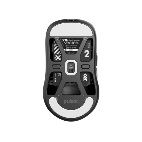 Chuột Pulsar không dây X2 H Wireless Size 2 Black