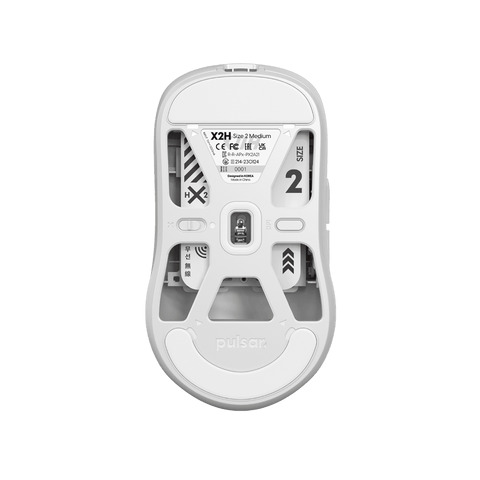 Chuột Pulsar không dây X2 H Wireless Size 2 White