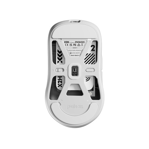 Chuột quang không dây Pulsar X2H v3 Size2 White