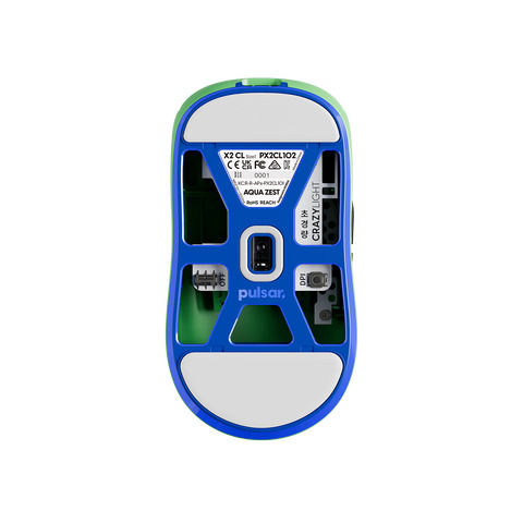 Chuột Pulsar không dây Pulsar X2 CrazyLight Aqua Zest