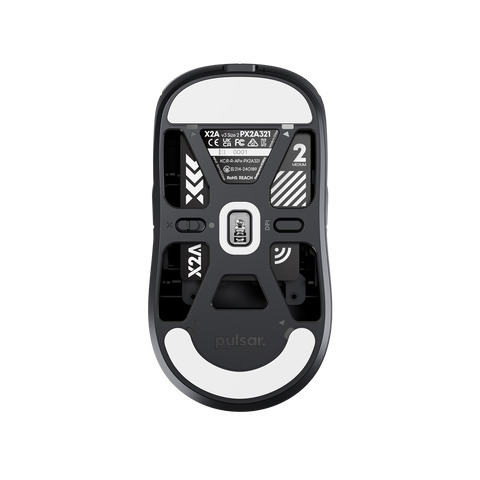 Chuột Pulsar không dây X2A v3 Size2 Black