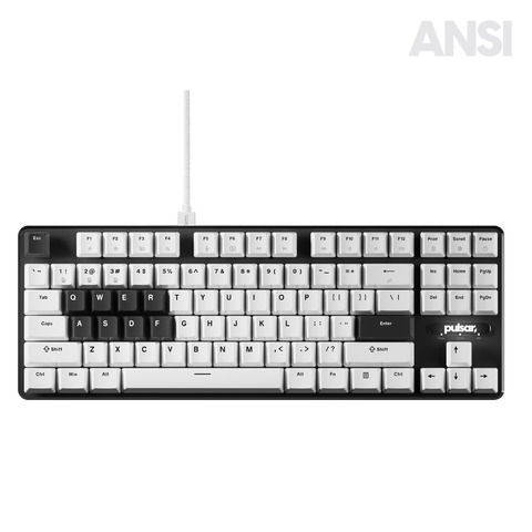 Bàn phím Pulsar PCMK 2 HE TKL Hall Effect Magnetic (USB-C / TKL / White)