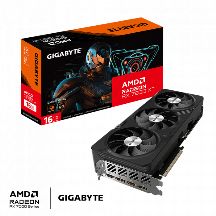 VGA GIGABYTE Radeon™ RX 7800 XT GAMING OC 16G