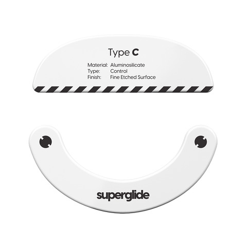 Miếng dán đế chuột Pulsar Superglide (Type-C) for X2 Series White