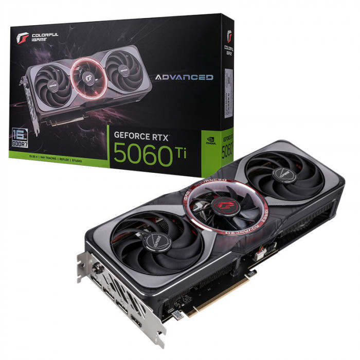 VGA Colorful iGame GeForce RTX 5060 Ti Advanced OC 16GB-V