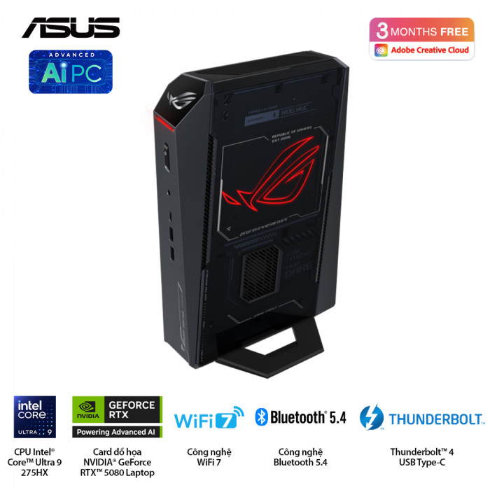ASUS ROG NUC (2025) NUC15JNK (Ultra 9 275HX, 32GB (2x16GB), 2TB SSD​, RTX 5080, Win 11 Home)