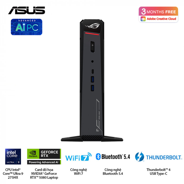 ASUS ROG NUC (2025) NUC15JNK (Ultra 9 275HX, 32GB (2x16GB), 2TB SSD​, RTX 5080, Win 11 Home)