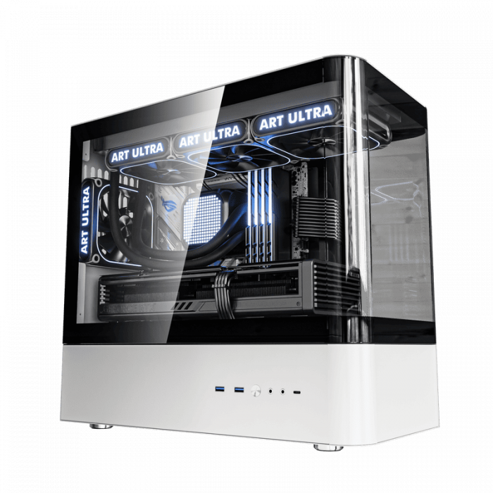 CASE QC.Art ULTRA HM1 White (ATX)