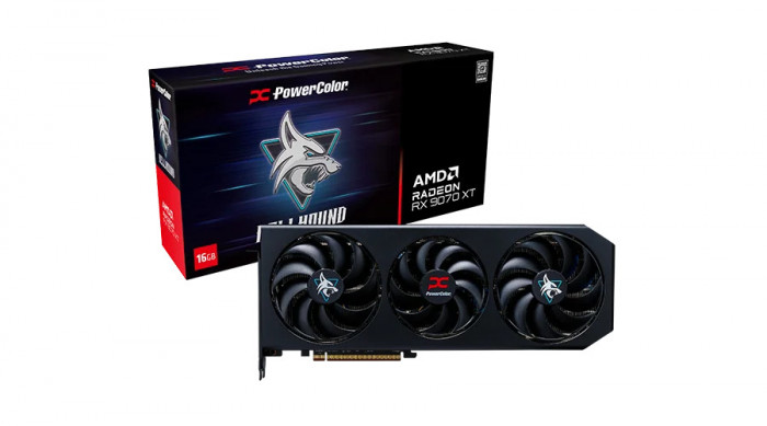 VGA PowerColor AMD Hellhound Radeon RX 9070 XT 16GB GDDR6 