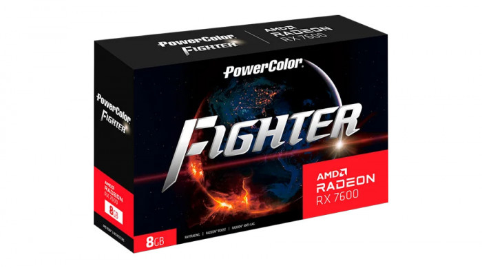 VGA PowerColor AMD Radeon™ RX 7600 8GB GDDR6