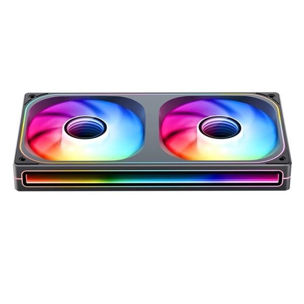 Fan Case JONSBO ZB-240BR 242mm ARGB (1 fan ngược, BLACK)