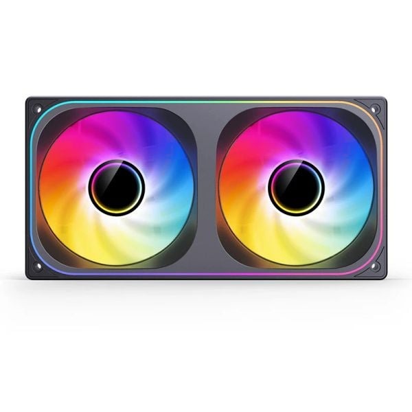 Fan Case JONSBO ZB-240BR 242mm ARGB (1 fan ngược, BLACK)