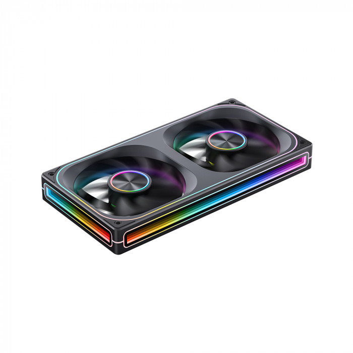 Fan Case JONSBO ZA-240BR 242mm ARGB (1 fan, BLACK)