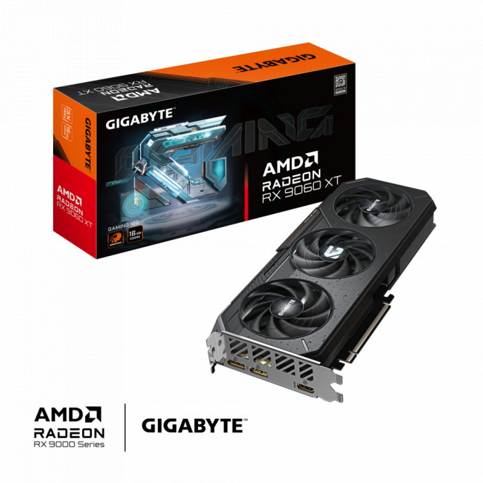 VGA GIGABYTE Radeon™ RX 9060 XT GAMING 16G