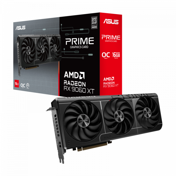VGA ASUS Prime Radeon™ RX 9060 XT 16GB GDDR6 OC Edition