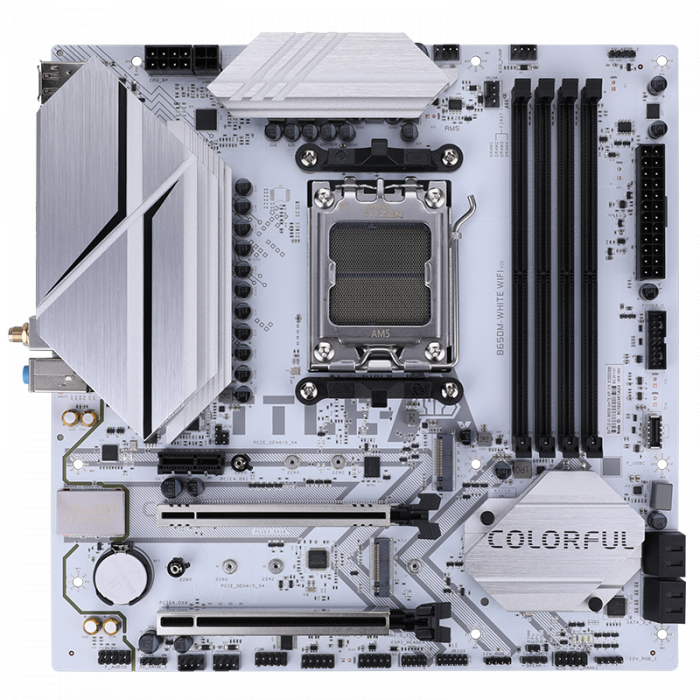 Mainboard Colorful BATTLE-AX B650M-WHITE WIFI V15