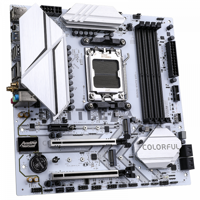 Mainboard Colorful BATTLE-AX B650M-WHITE WIFI V15