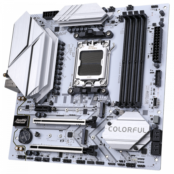 Mainboard Colorful BATTLE-AX B650M-WHITE WIFI V15