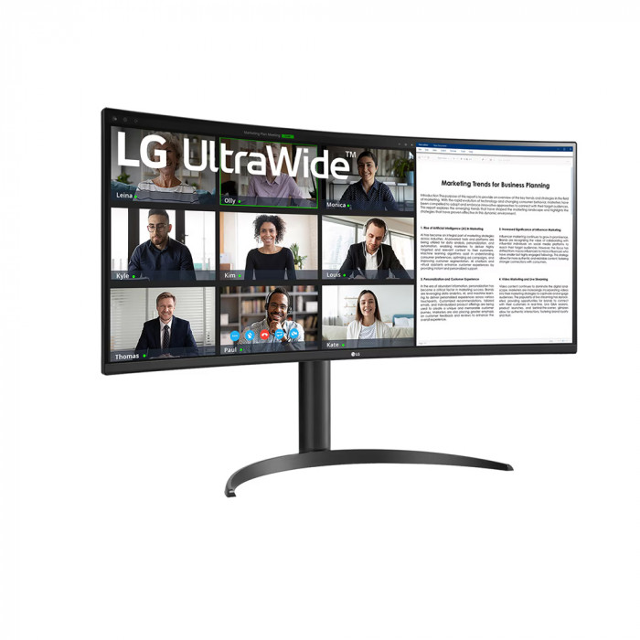 Màn hình cong LG UltraWide 34WR55QK-B (34