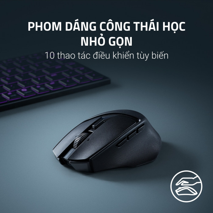 Chuột Razer Basilisk Mobile (Wireless/Bluetooth/18000 DPI)
