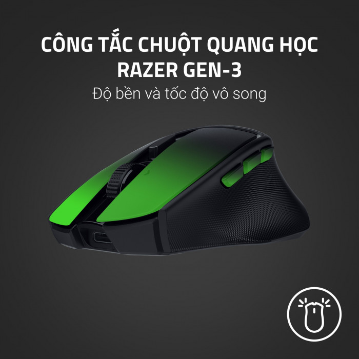 Chuột Razer Basilisk Mobile (Wireless/Bluetooth/18000 DPI)